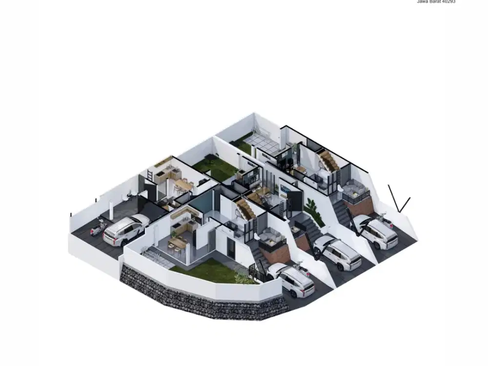 Rumah 2 Lantai Jalan Lebar Mandalajati Kota Bandung