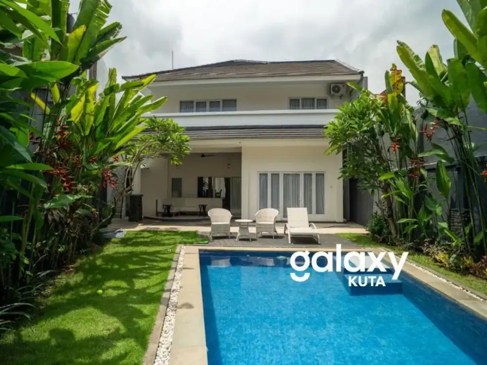 DISEWAKAN VILLA MODERN 4 BEDROOMS IN CONVENIENCE LOCATION SANUR