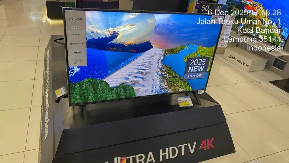Promo tv 50inch LG Harga promo Rp. 4.999.000