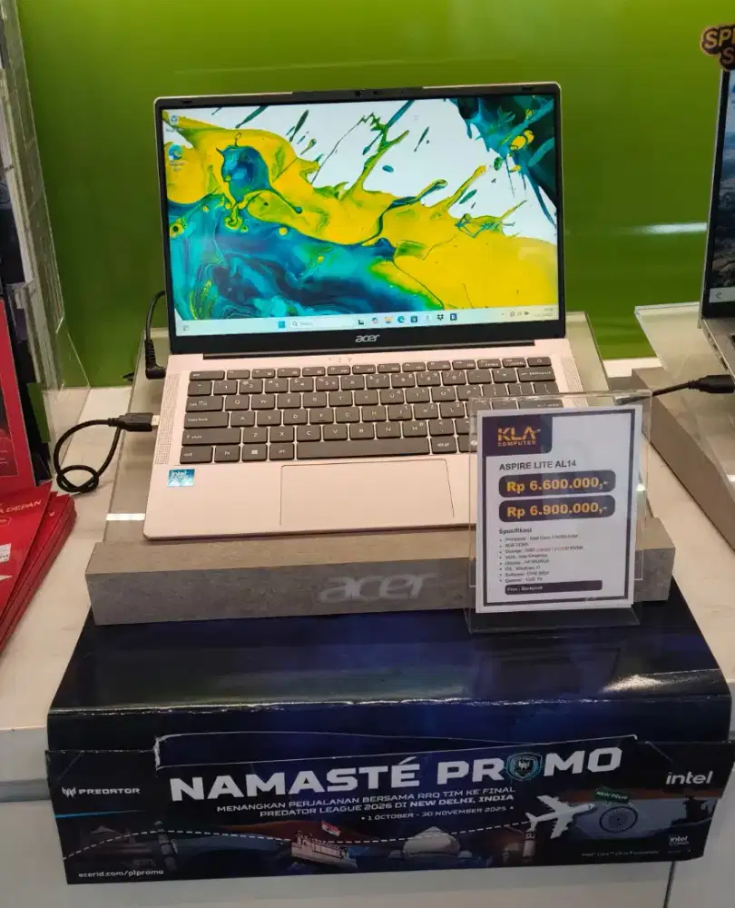 Cari Laptop harga murah ya di KLA Komputer Mataram