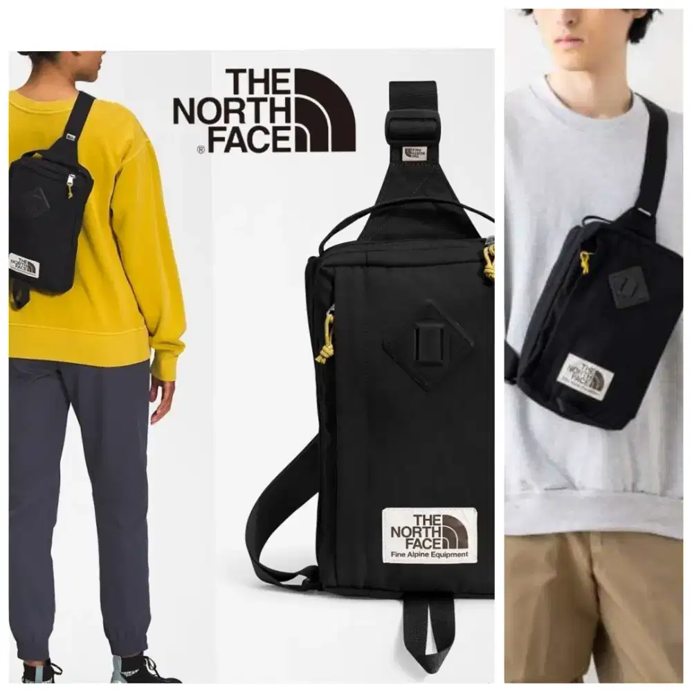Original The North Face Sling Bag Muat ipad mini 6 tab nt nike new era