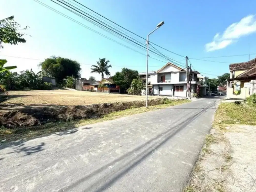 Tanah Jogja Dijual Jl. Plumbon-Ngalangan Sleman Dekat Ring Road Utara, Untuk Rumah
