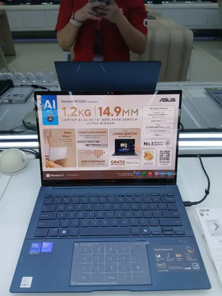 Promo Spesial Cicilan Laptop Asus Zenbook 14 OLED
