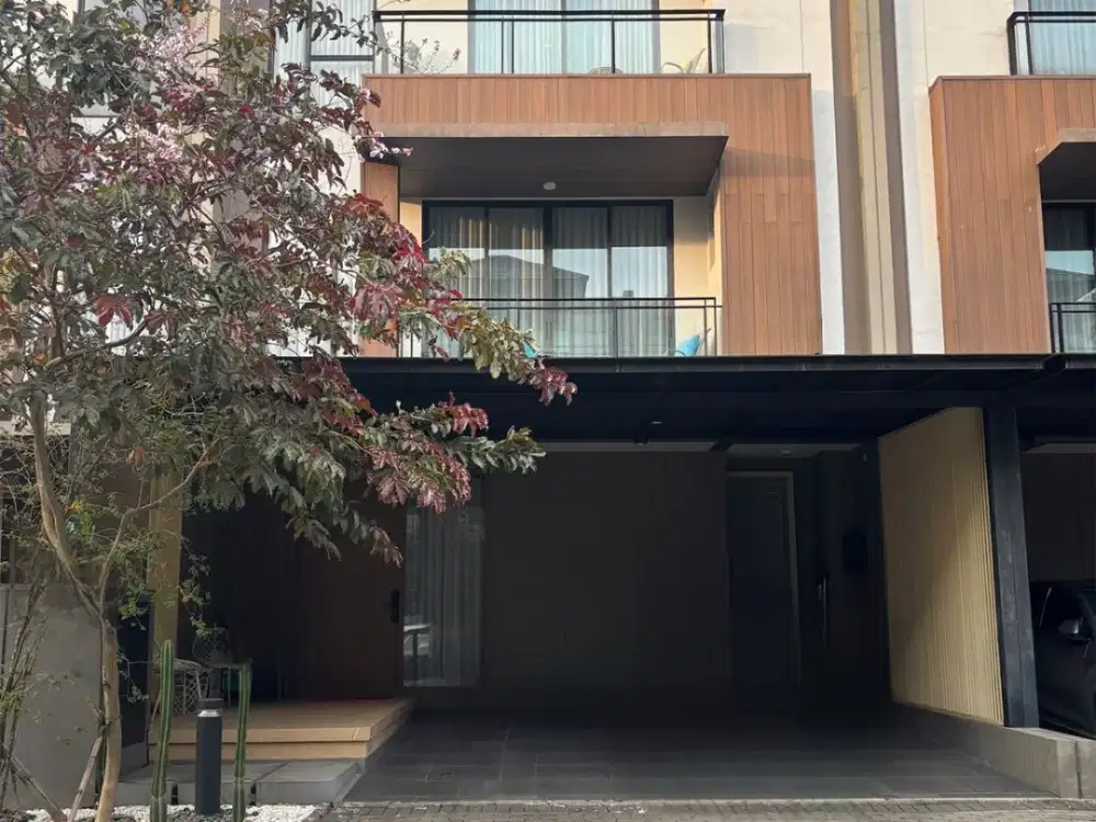 Disewakan Cepat Rumah The Zora Bsd Full Furnished Rapi Siap Huni 3 Lantai