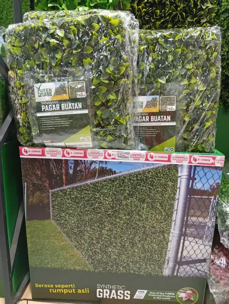 GREEN GRASS MZ192006A ARTIFICIAL FENCE 100X200