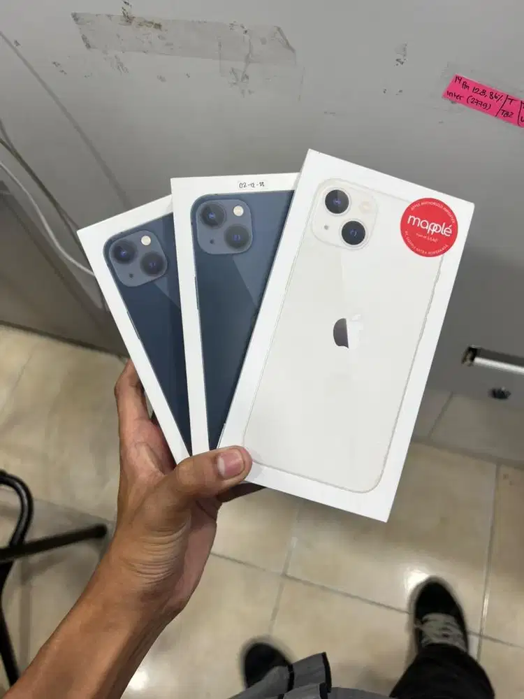 IPHONE 13 128GB BLACK/WHITE FULLSET IBOX NEW