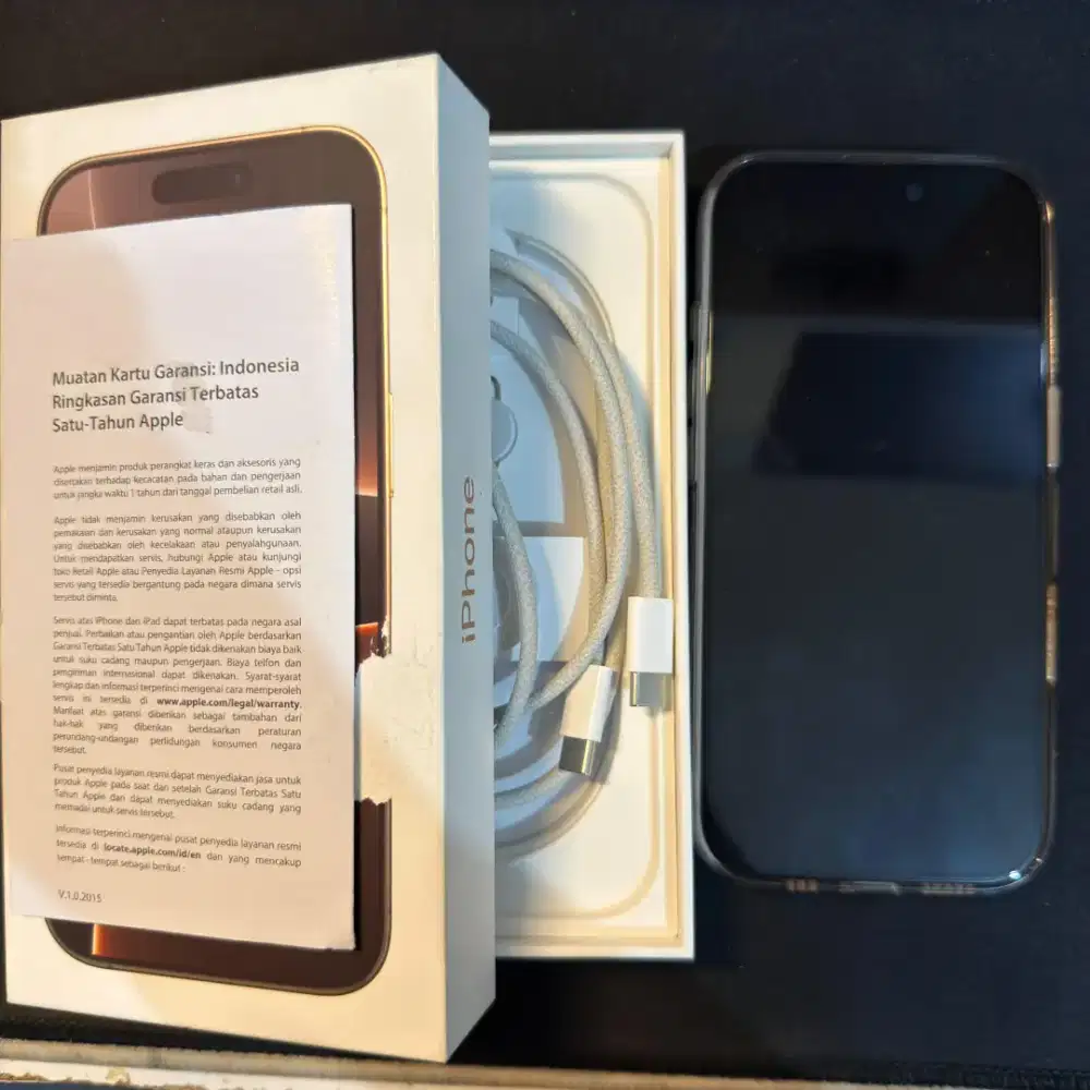 Dijual Iphone 16 pro ibox 128gb