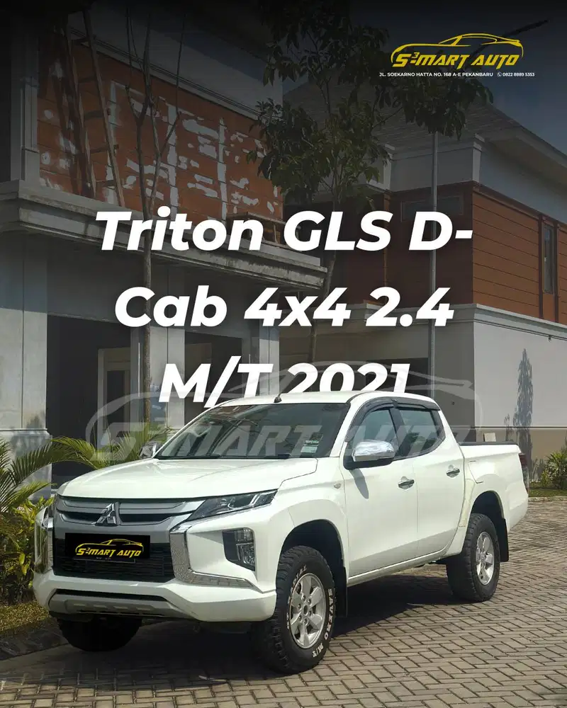 TRITON GLS D-CAB 4X4 2.4 M/T 2021