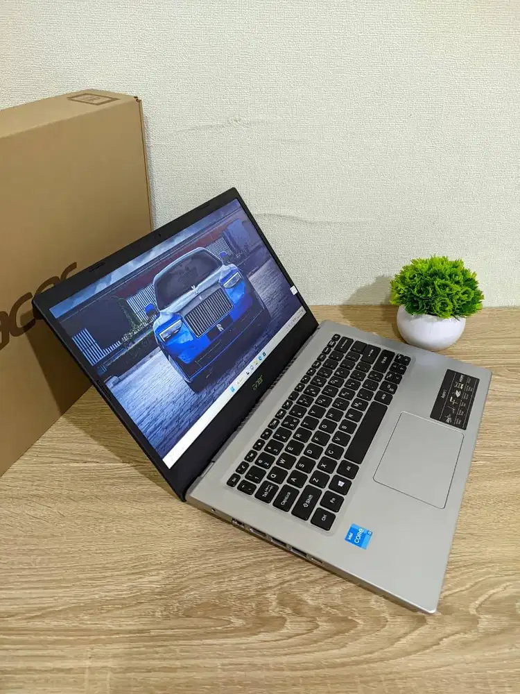 LAPTOP ACER ASPIRE 5 A514-54 INTEL CORE I3 GEN  11 RAM 4GB/512GB MURAH