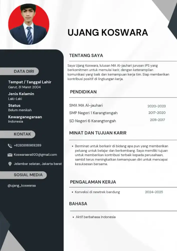 Cari lowongan niat kerja