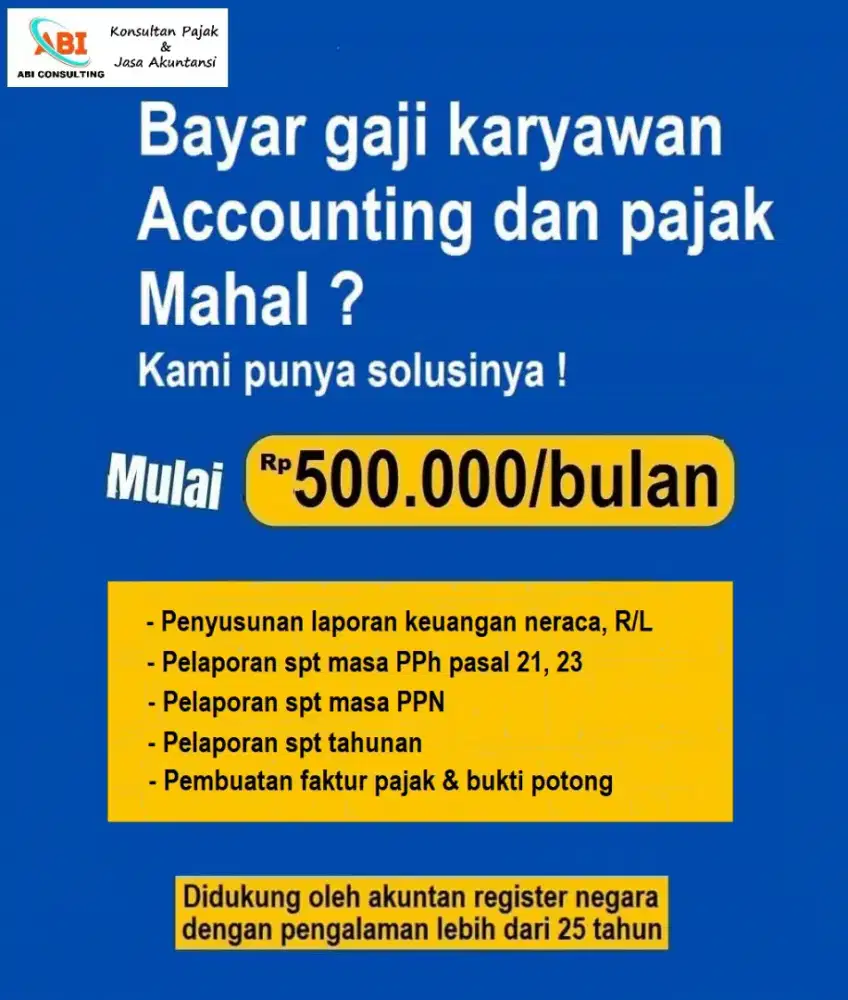 KONSULTAN PAJAK TERMURAH DAN BERPENGALAMAN DI SIDOARJO