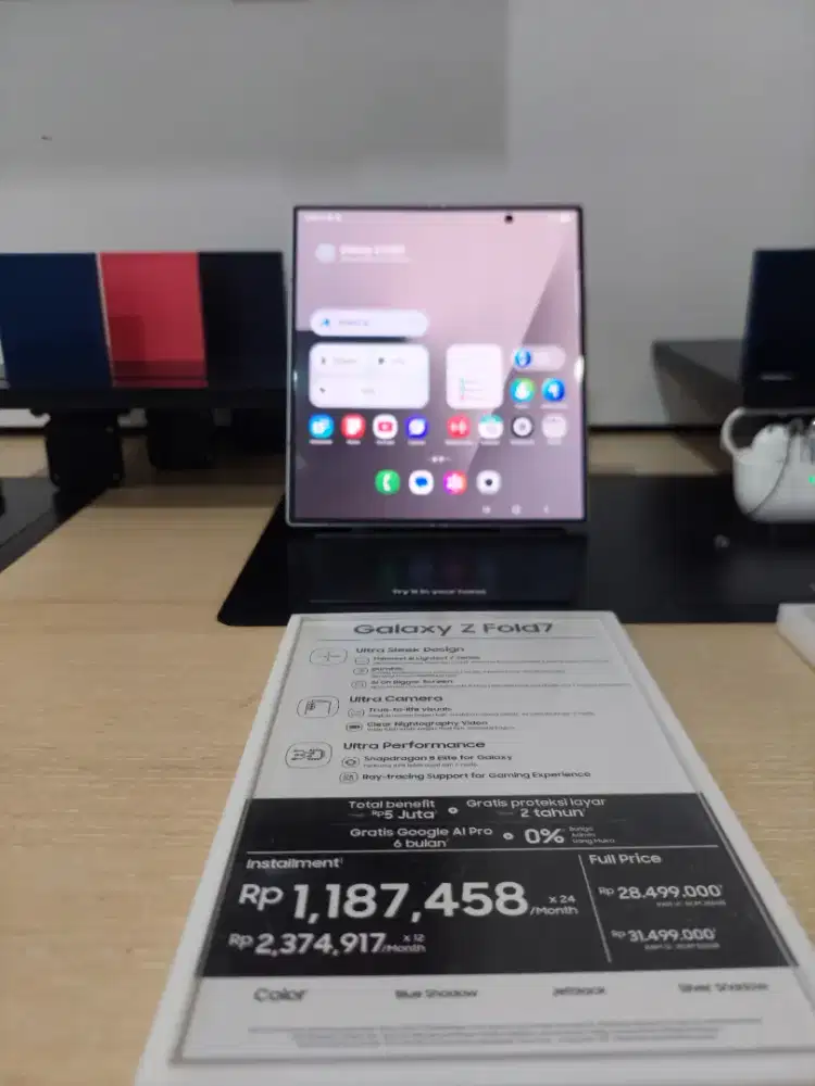 PROMO SAMSUNG Z FOLD7 BISA CICILAN 0% - BISA KREDIT CUKUP KTP AJA