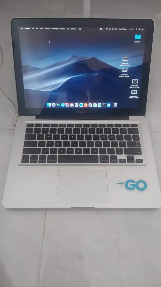 Macbook Pro 13 Inch MID 2012 SSD 250 GB HDD 500 GB RAM 16 GB