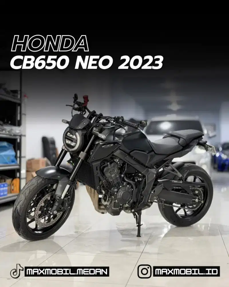 [ODO 2RB‼️] HONDA CB650R NEO 2023 pemakaian 2024 CB650