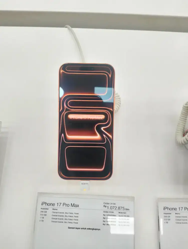 Credit iPhone 17 Pro Max 256GB cicilan bunga mulai 0%