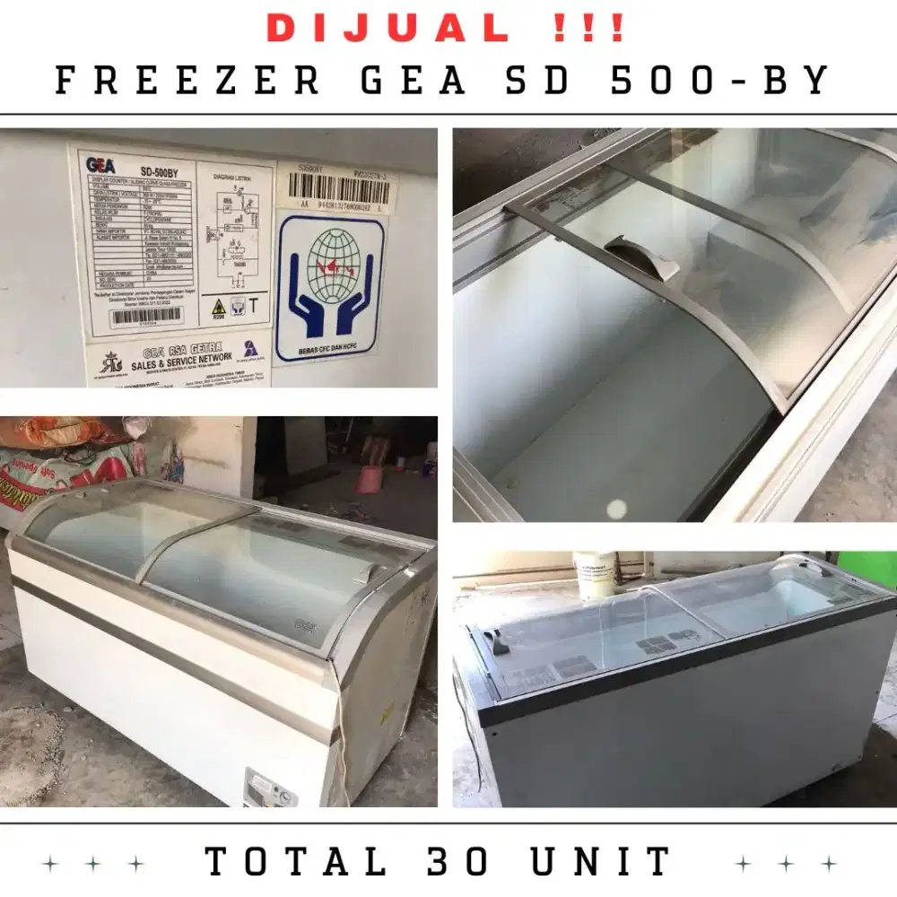 Di Jual Frezer GEA SD 500- BY