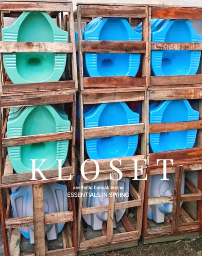 KLOSET JONGKOK BANYAK WARNA