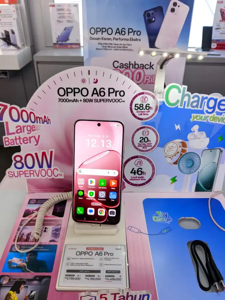 Ready Stock Oppo A6 Pro. Bisa kredit syarat KTP aja