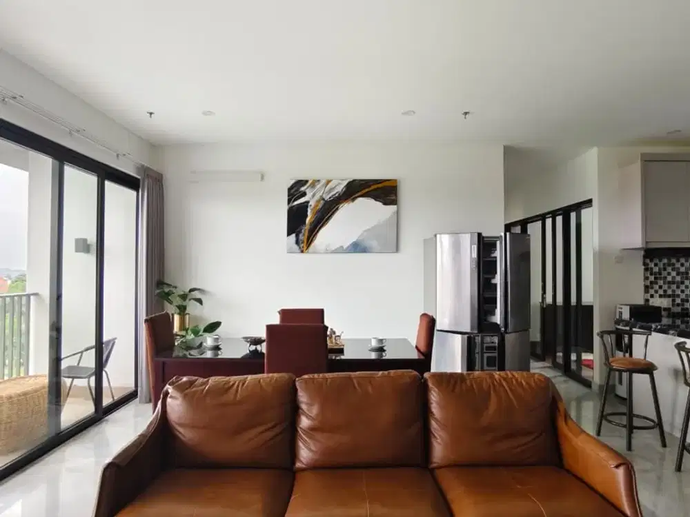 DISEWAKAN GRAHA GOLF APARTEMEN ELITE SURABAYA FULL FURNISHED MINIMALIS