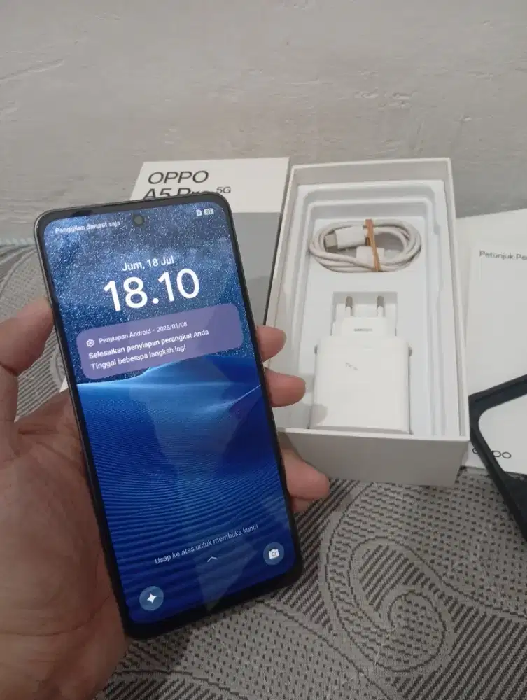 Oppo A5 Pro 5G Bagus Garansi Resmi Panjang