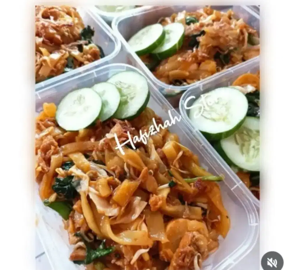 Kwetiau goreng min 3 porsi