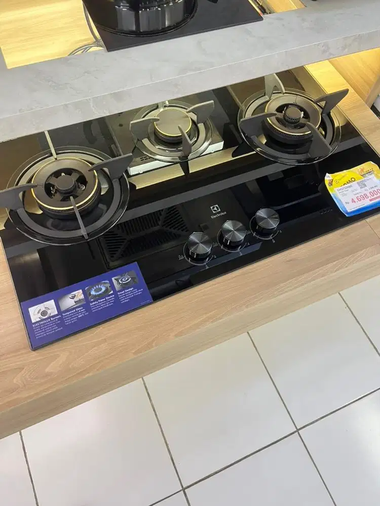 Kompor tanam&cooker hood