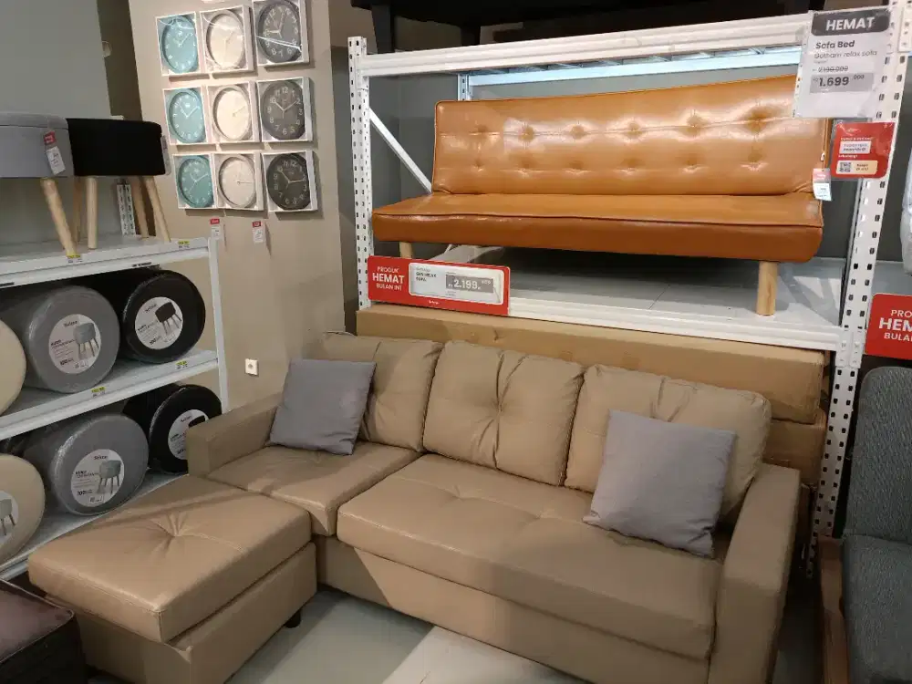 Sofa Pilihan Tasyi Corner Brown