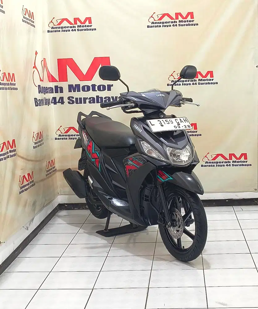 Ready Yamaha Mio M3 125 Tahun 2023 warna Hitam