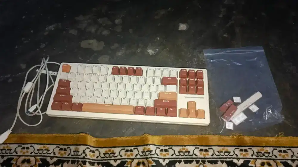 Keyboard Vortexseries Xera87 Outemu Jade White