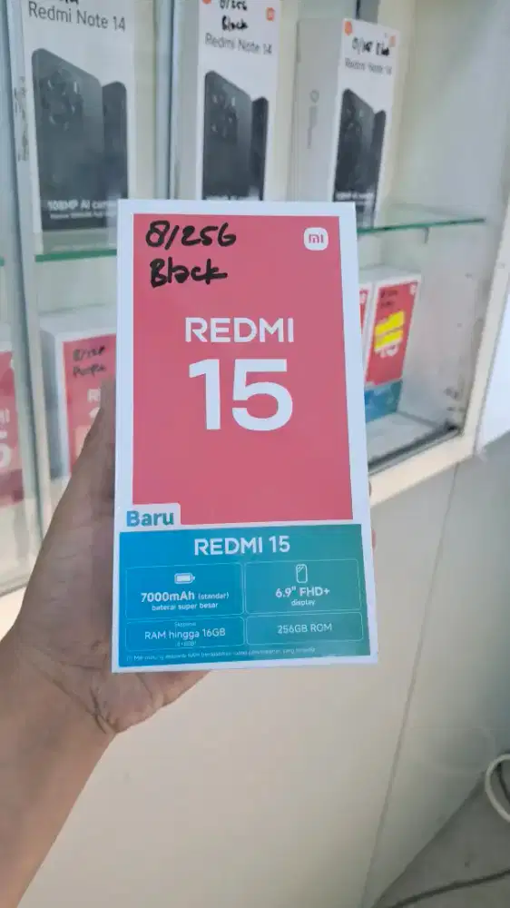 REDMI 15 8/256 SEGEL