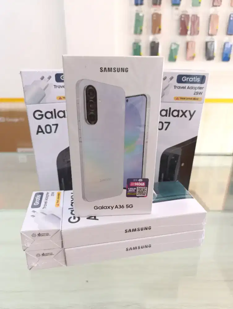 Samsung A36 5G 8/256gb garansi resmi cash & kredit