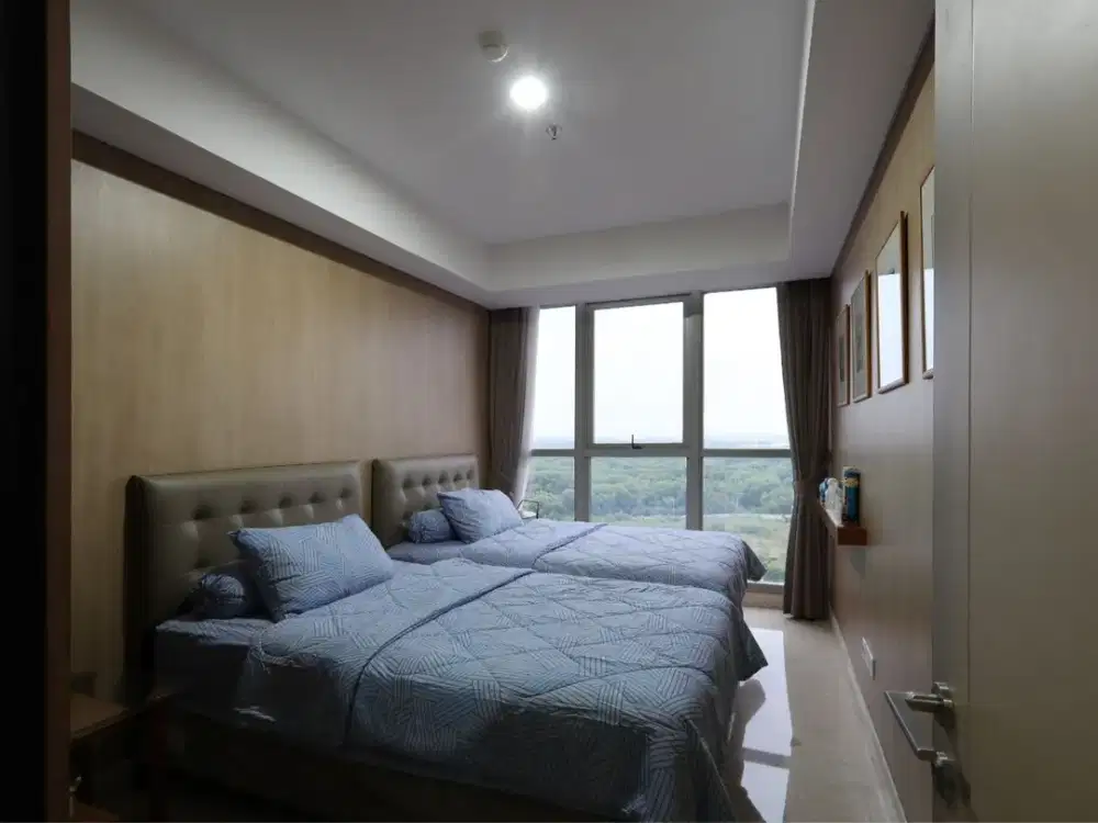 APARTEMEN FURNISH DISEWAKAN TOWER CARRIBEAN GOLD COAST PIK