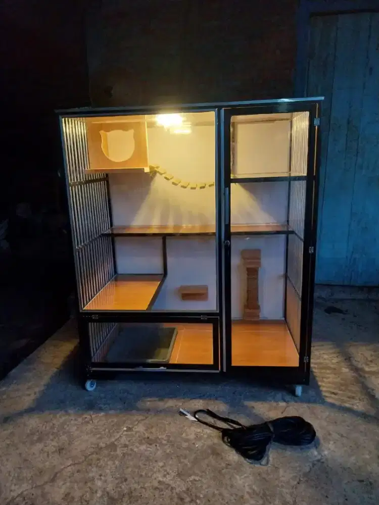 Kandang Kucing aluminium