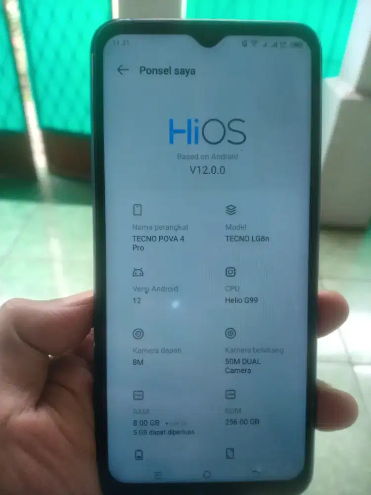 Tecno pova 4 pro 8+5/256