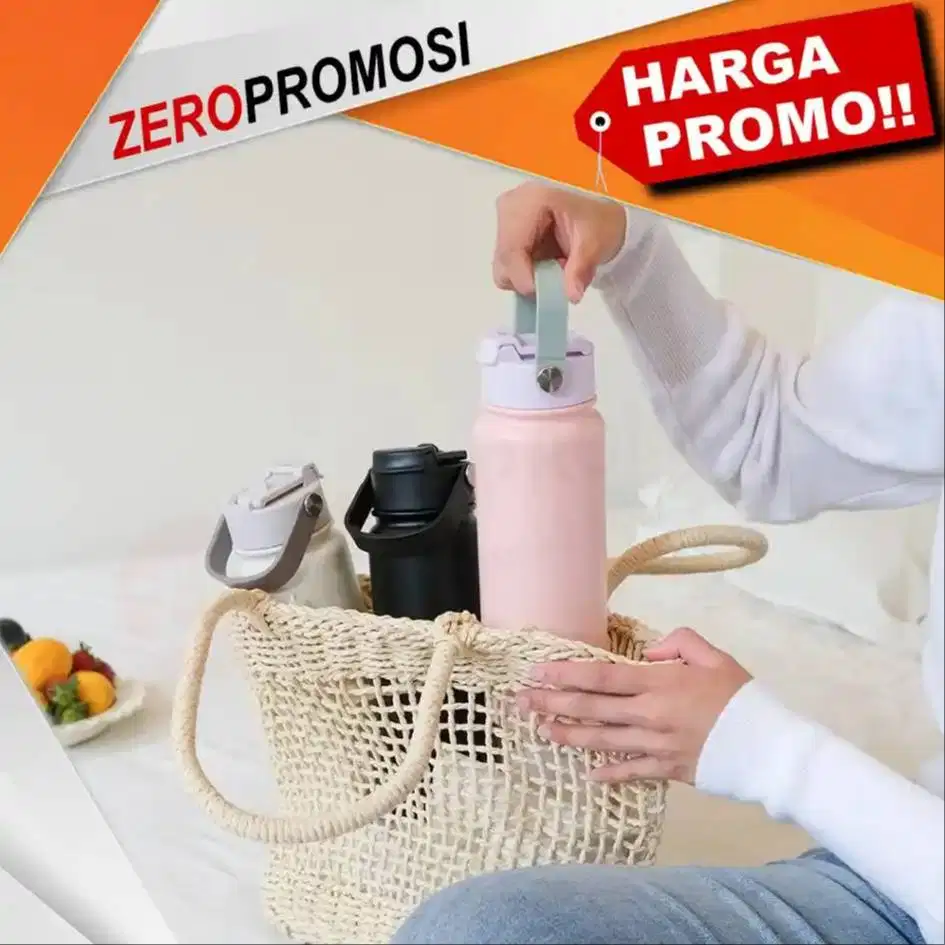 Bottle Stainless Mizzu Tumbler Kora Vacuum Cup 2in1 Custom Logo