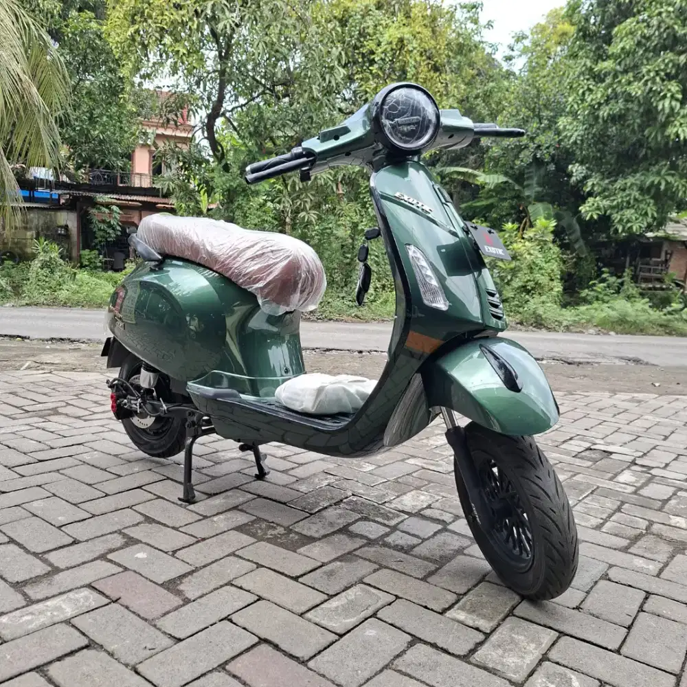 Sepeda listrik Sprinter at model vespa diskon langsung 500rb