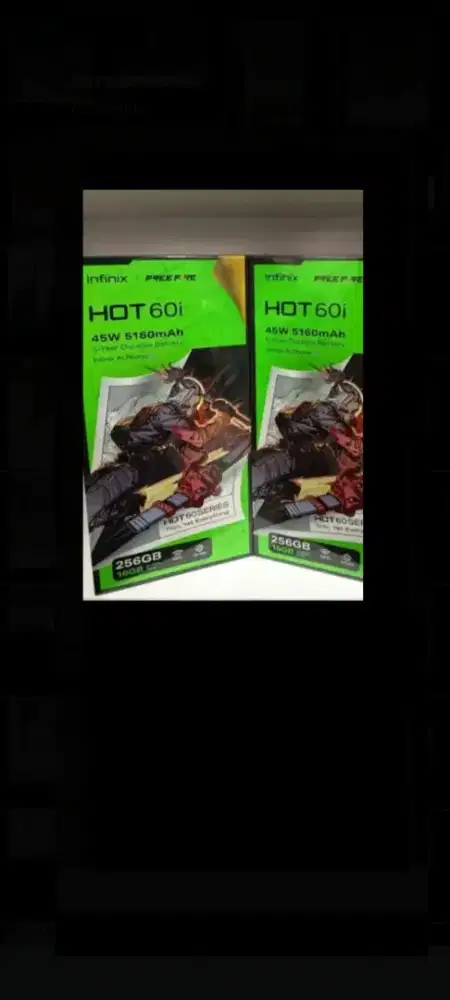 Infinix hot 60i 8/256