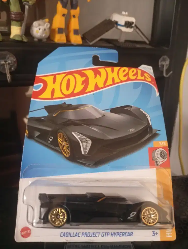 Hot Wheels Cadillac Project GTP Hypercar die-cast car. 