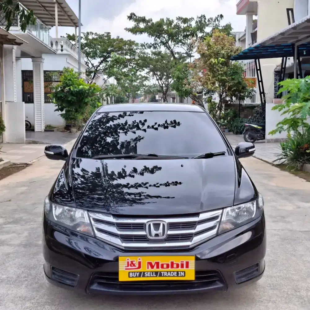 ISTIMEWA! ORIGINAL PAINT HONDA NEW CITY E MATIC 2013 HITAM FACELIFT