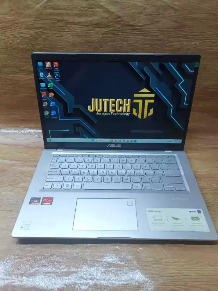 Laptop Asus Ryzen 3 Dual VGA Slim Bonus Mouse baru Siap pakai