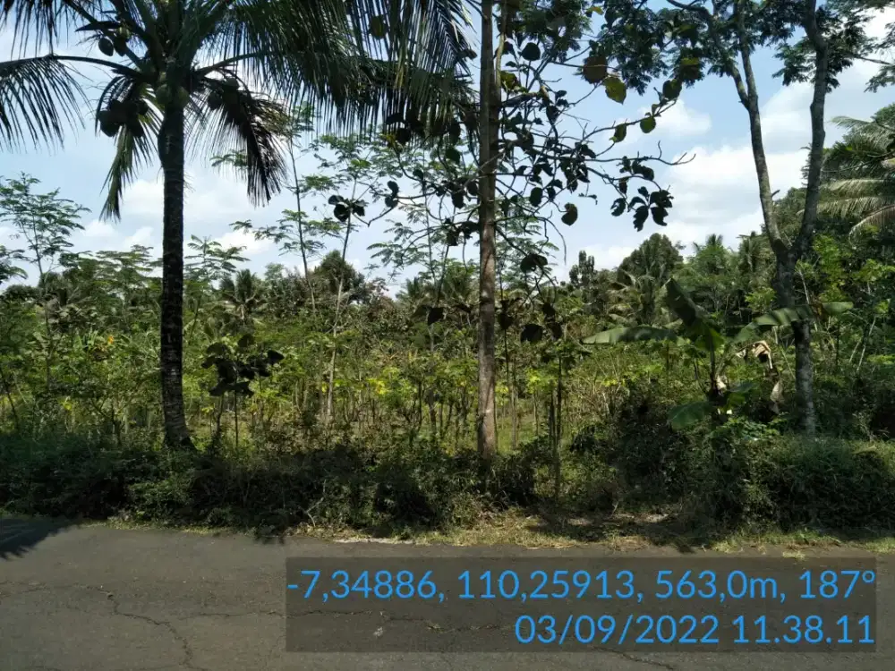 Dijual Tanah tegalan