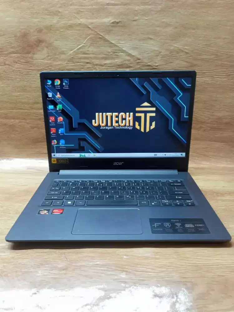 Laptop Acer Ryzen 3 Dual VGA Slim Bonus Mouse baru Siap pakai