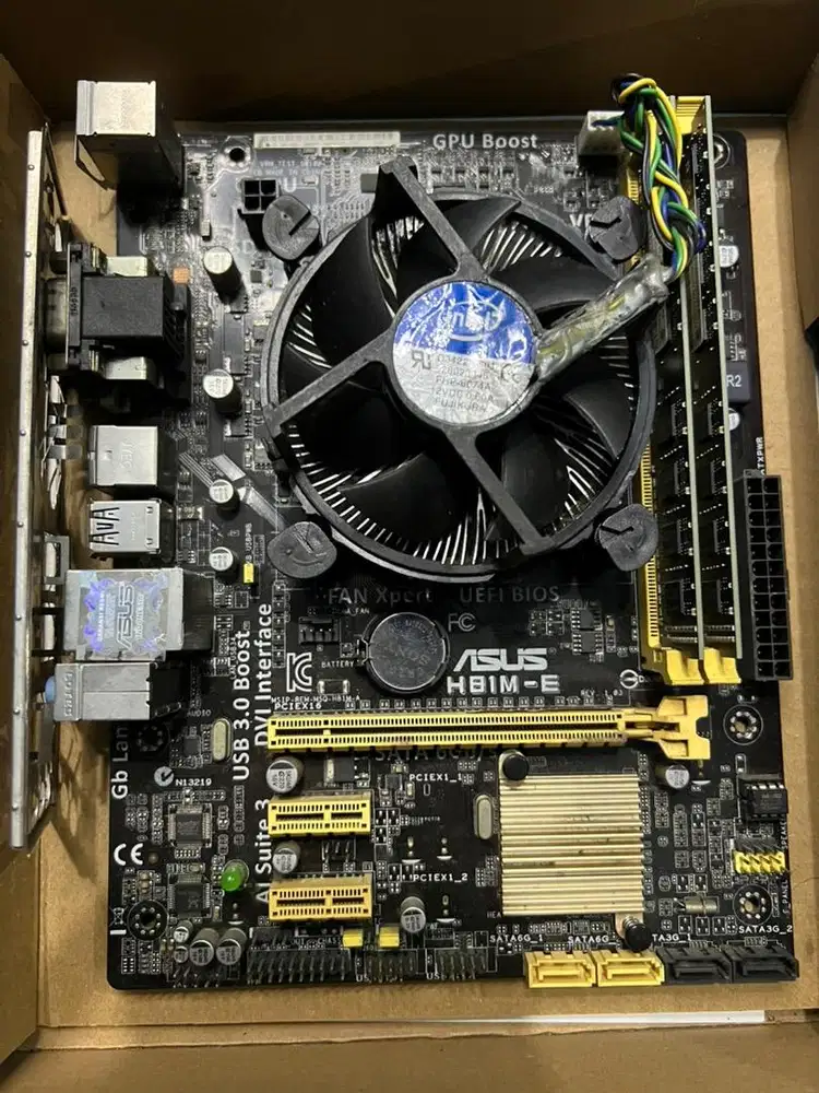paket mobo i5 gen4 ram 8x2 16gb