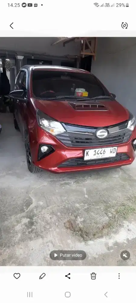 Mobil sigra Tipe R manual