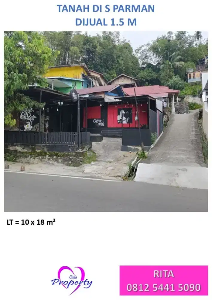 DIJUAL TANAH DI S PARMAN