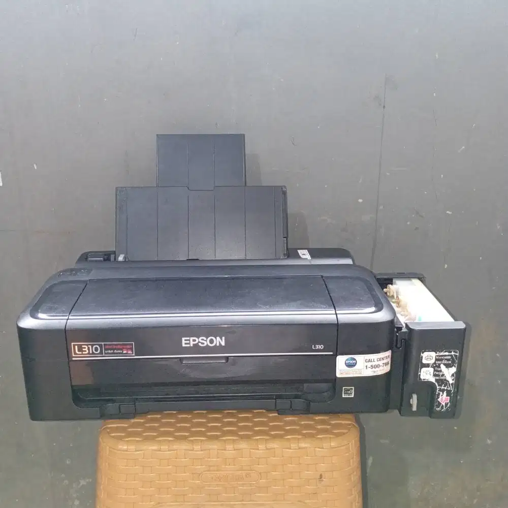 Jual Printer Epson EcoTank L310 Print Only Hitam Warna Second Like New