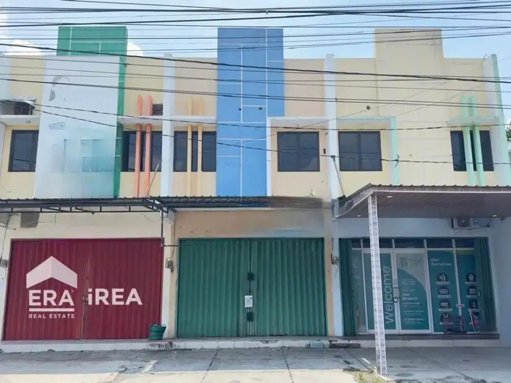 RUKO DISEWAKAN DI SOLO DEKAT STADION MANAHAN, PINTU TOL KLODRAN