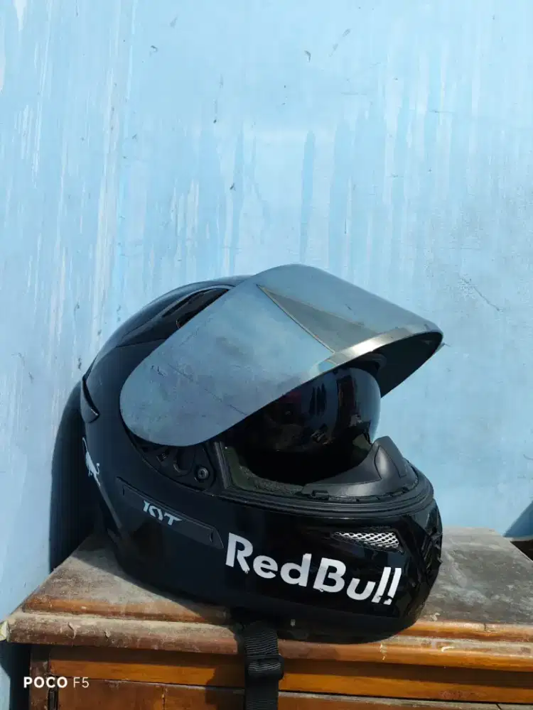 Jual Helm KYT Redbull Double Visor
