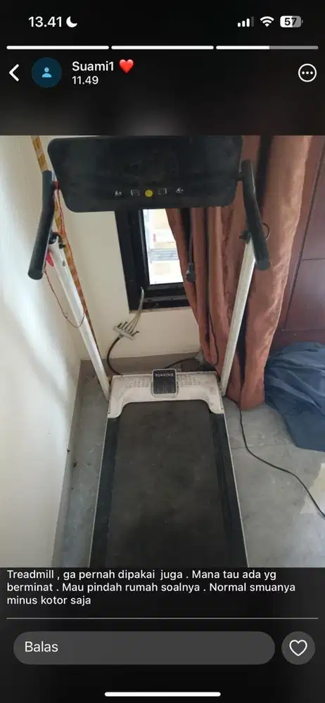 Alat olahraga treadmill