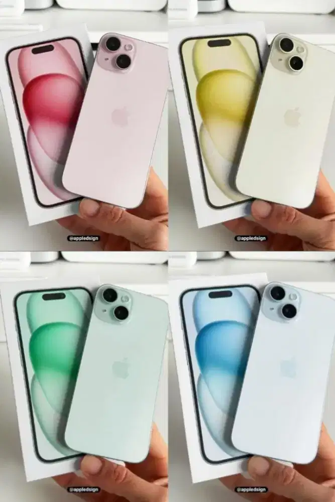 Kredit iPhone 15 128gb garansi resmi tanpa DP dan adm